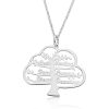 Collar Árbol de la Vida Gaiena con Nombres Plata