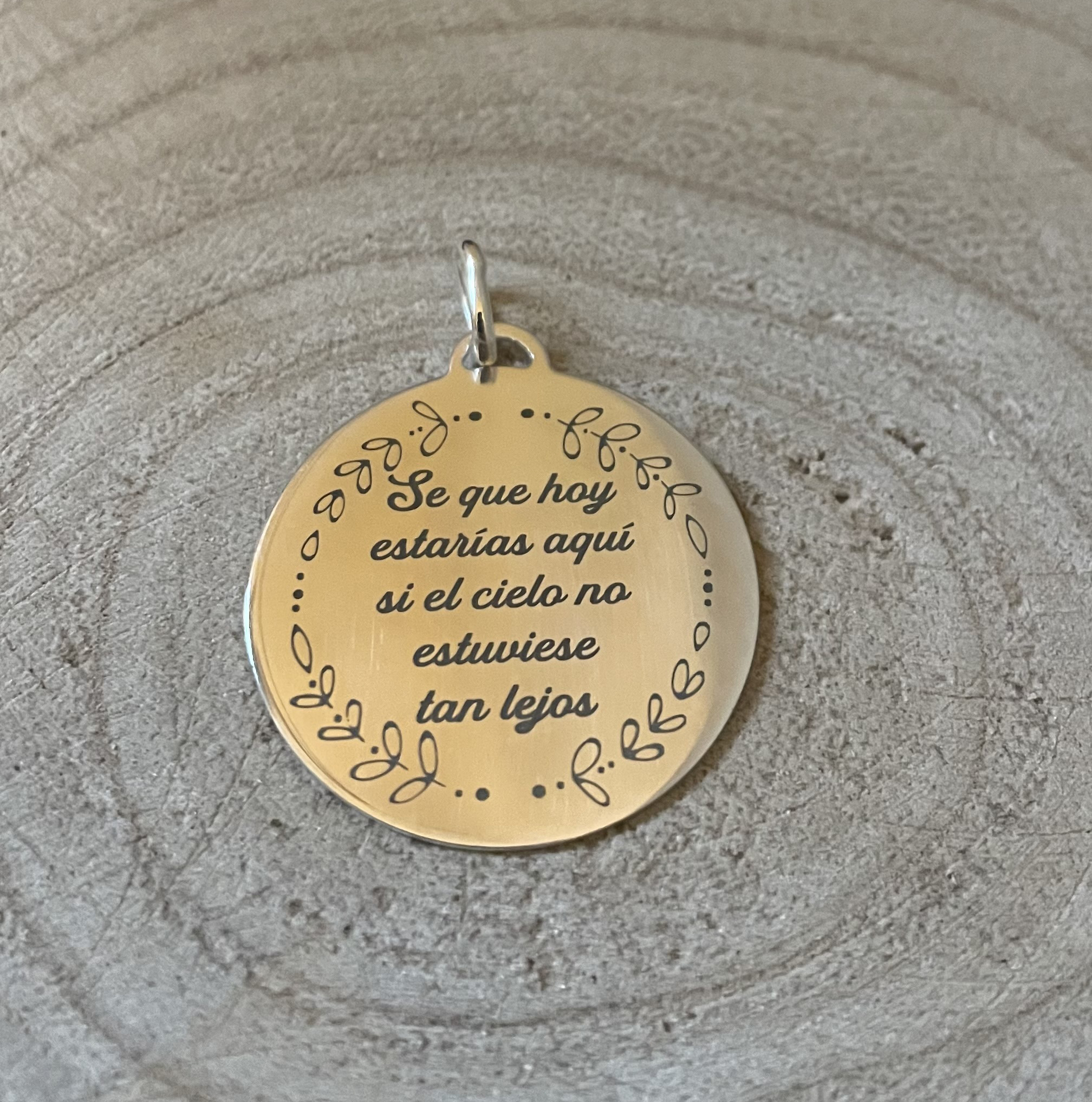 medalla novia